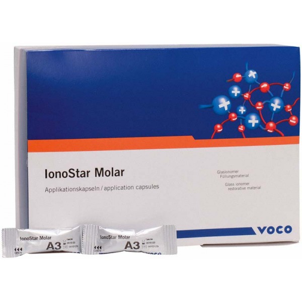 glass ionomer restoration - blockage - IonoStar Molar - application capsule 20 pcs Υλικά αποκατάστασης υαλο-ιονομερή